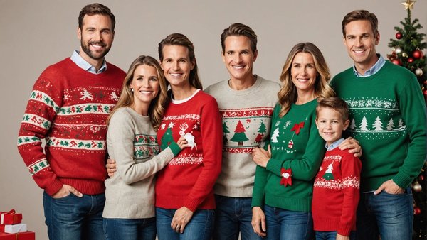 Pulls de noël famille : amusez-vous pendant les fêtes !